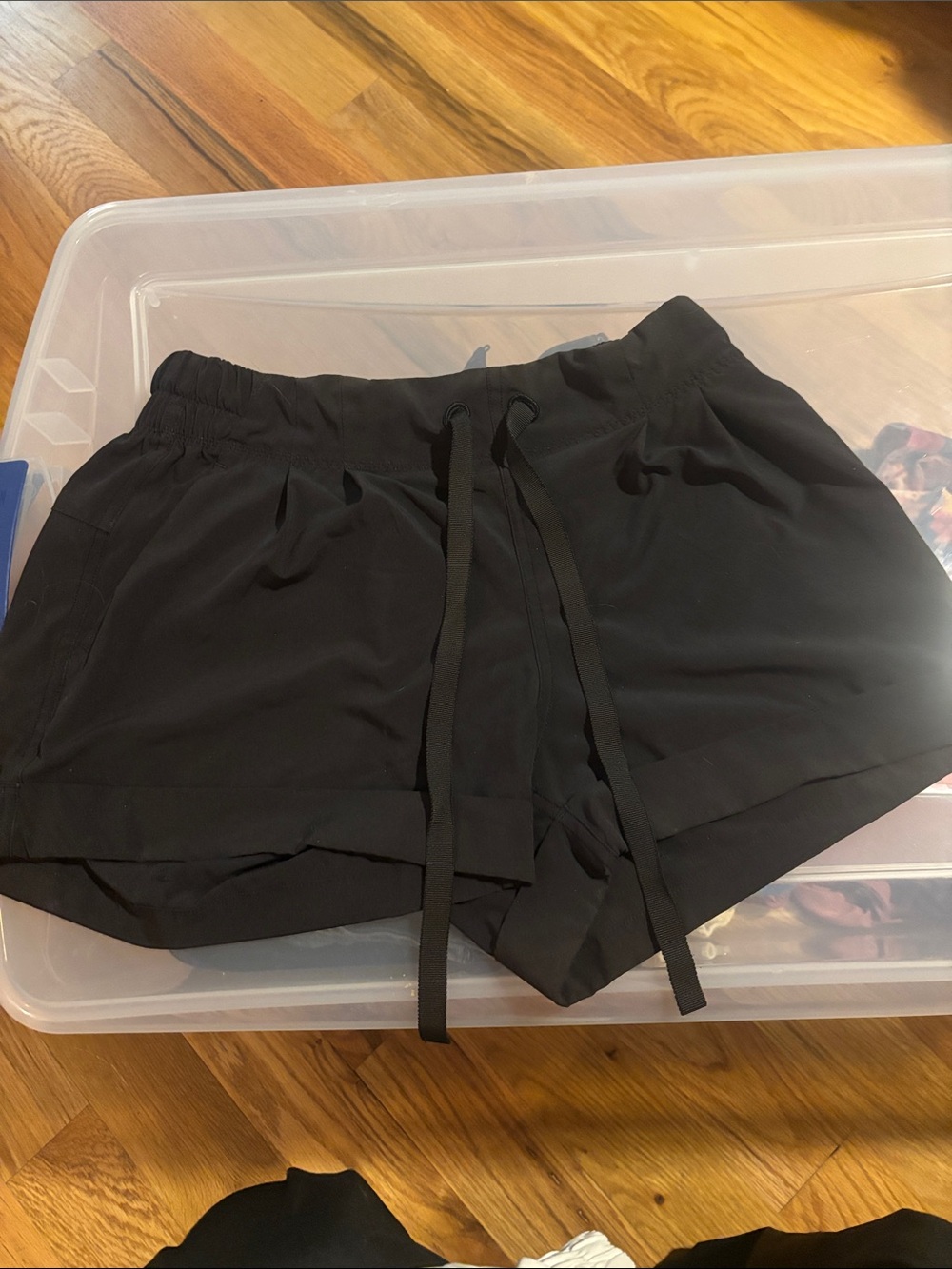 lululemon athletica Black Drawstring Athletic Shorts